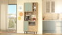 Hanah Home RE6-SY Armario Multiusos Roble y Verde
